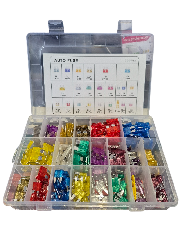 Kit Fusibles automotrices 300 pcs