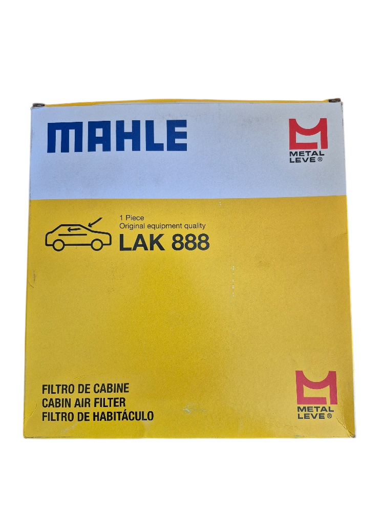 Filtro, aire habitáculo, cabina, polen MAHLE LAK 888 para MAN, AUDI, VW, SEAT