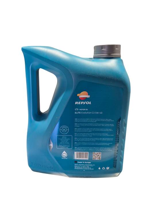 Aceite Motor Repsol Elite 5W-40 4lts