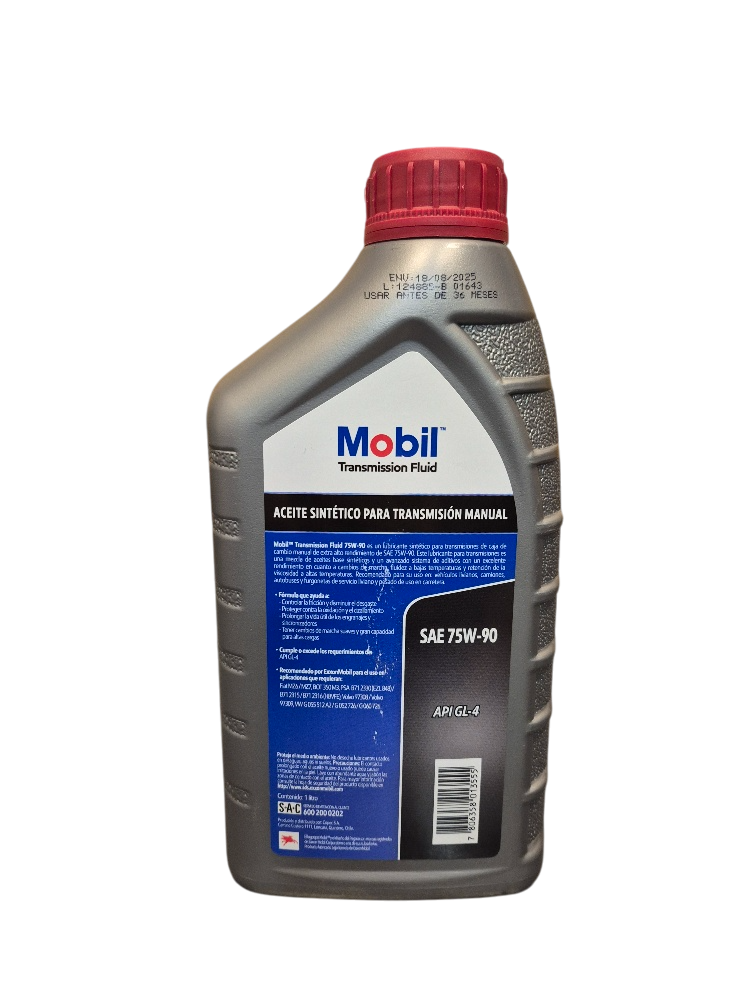 Aceite Transmission Fluid 75W-90 Mobil 1lts