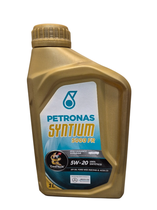 Aceite Motor 5w-20 Petronas Syntium 1 Lt
