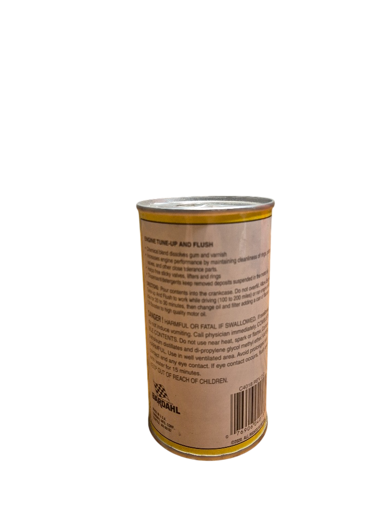 Aditivo limpiador de sistema lubricación Bardahl 326 ml motor Bencinero y Diesel.