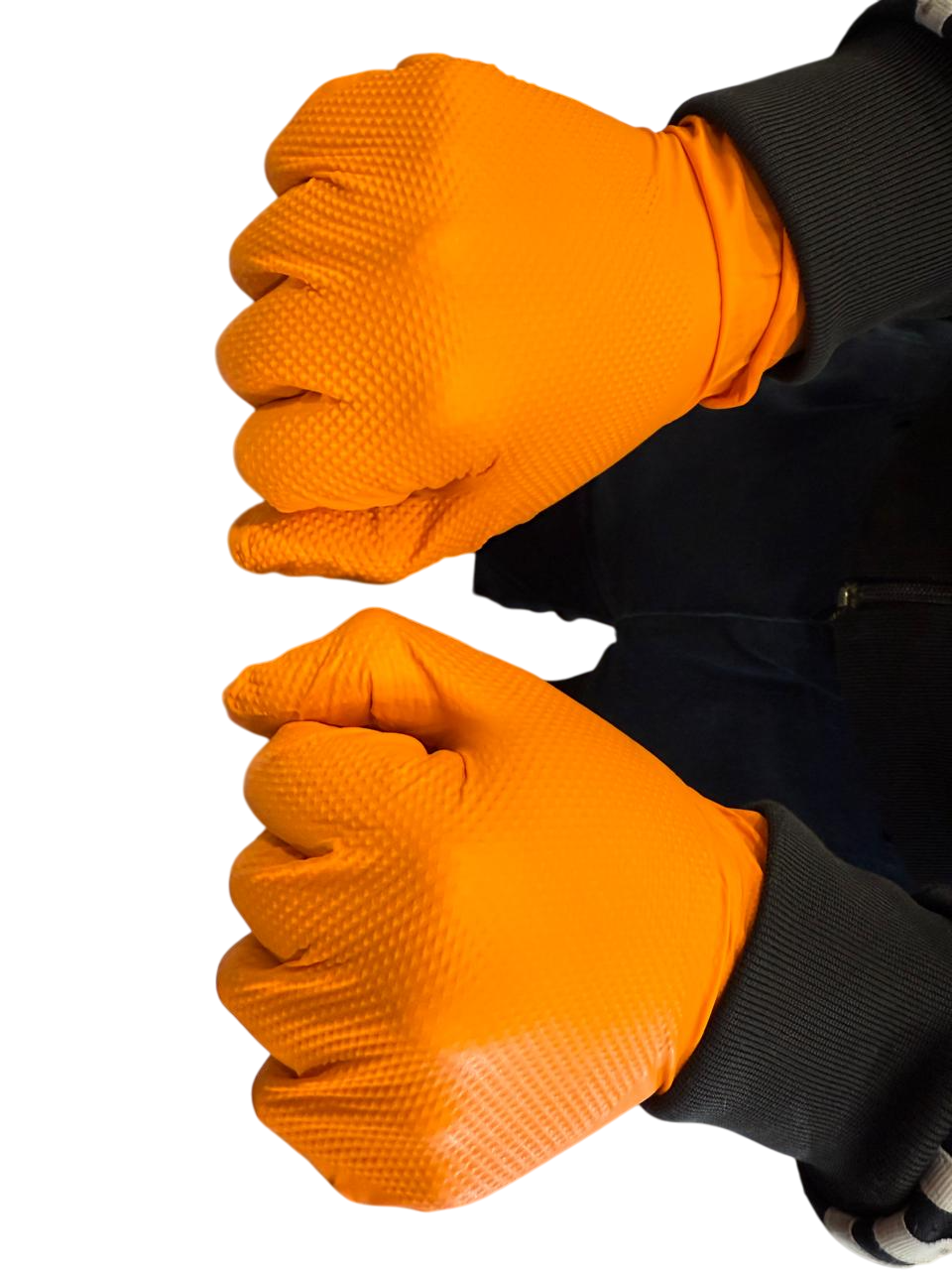 Guantes Falcon Grip Nitrilo Texturizado Extra resistente Mecánico caja 100 unidades